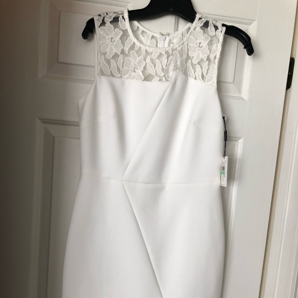 White Calvin Klein Dress